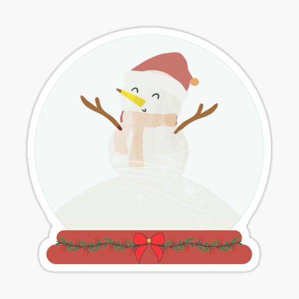 Item preview, Snowman Snow Globe designed and sold by Zack Walz.