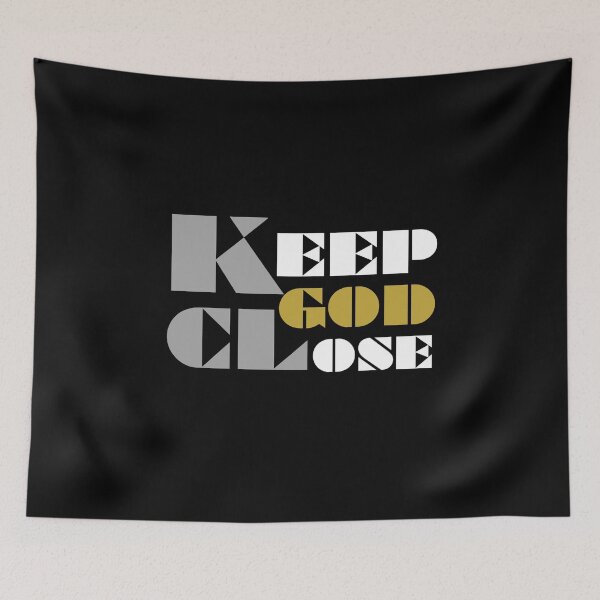 Item preview, Keep God Close  designed and sold by Diseno-Devino.