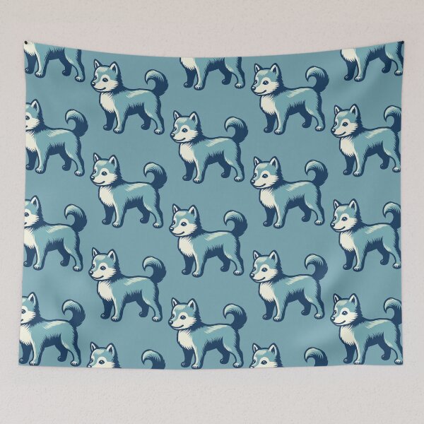 Item preview, Blue Wolfdog designed and sold by bihtti.
