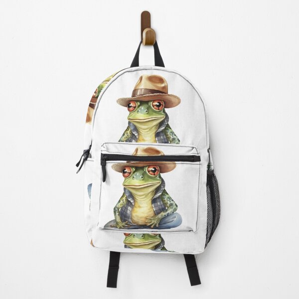 Item preview, "Hop-Along Rodeo: Frog in a Cowboy Hat" designed and sold by Anastasiia Yurevych.