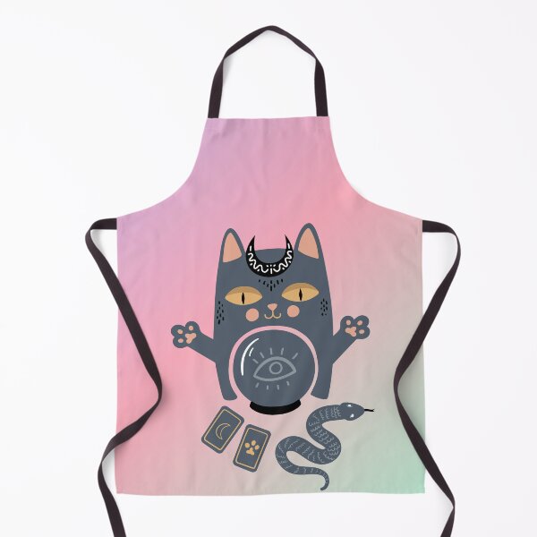 Item preview, Witchy cat designed and sold by CarolinaBurgosA.