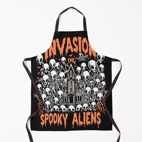 Item preview, Alien Invasion Spooky Halloween designed and sold by KitonicTees.
