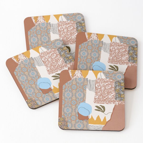 Item preview, patchwork abstract pattern designed and sold by alimsahinoglu.