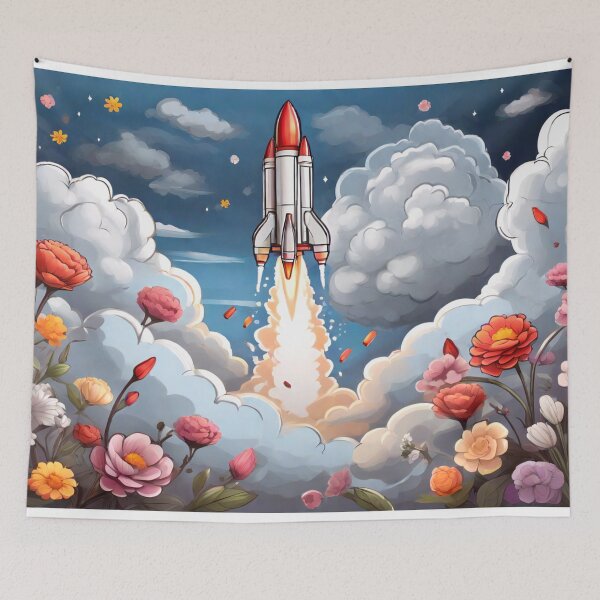 Item preview, Coloring the Rocket's Ascent (145) designed and sold by WASjourney.