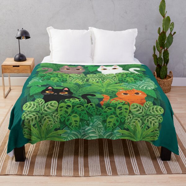 Item preview, Orange Cat In House Plants  designed and sold by michelledraws.