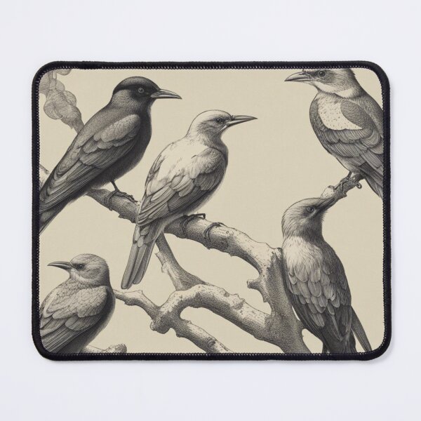 Item preview, Vintage Art Birds in Harmony designed and sold by SimplyOskarArt.