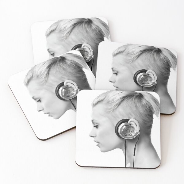 Item preview, woman with fused hearing aids designed and sold by navigatorsteel.