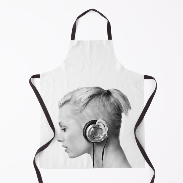 Item preview, woman with fused hearing aids designed and sold by navigatorsteel.