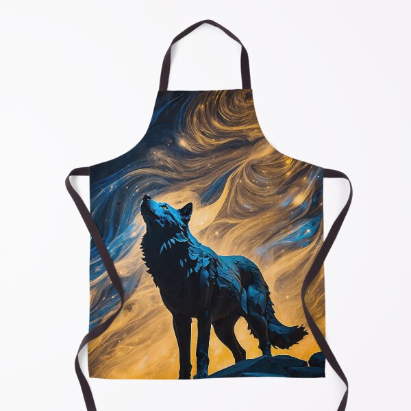 Item preview, Cosmic Wolf Art designed and sold by ZenStickConcept.