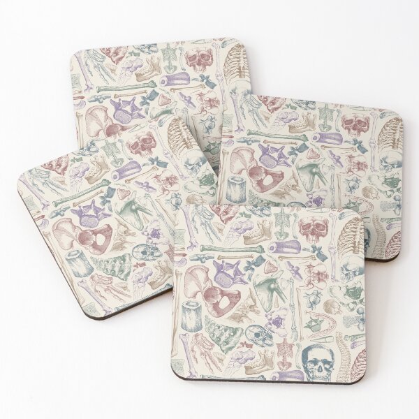 Item preview, Vintage Anatomy Pattern Pastel designed and sold by SceneOfTheCrime.