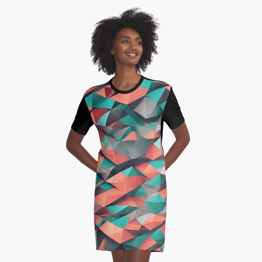 Item preview, Graphic T-Shirt Dress designed and sold by inspire-gifts.