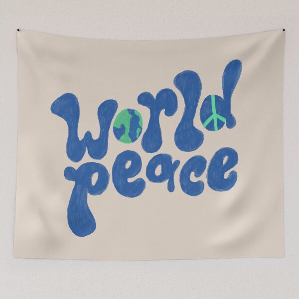 Item preview, World Peace | love kindness lettering designed and sold by isamii.