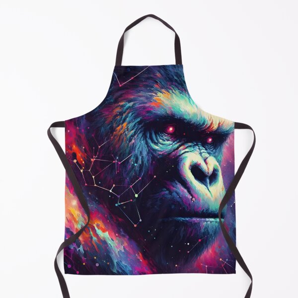 Item preview, Starry Gorilla: Cosmic Constellations designed and sold by javaoverride.