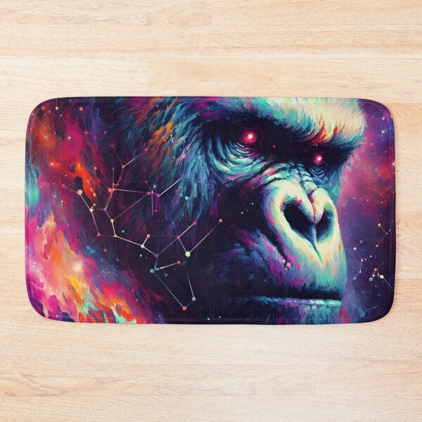 Item preview, Starry Gorilla: Cosmic Constellations designed and sold by javaoverride.