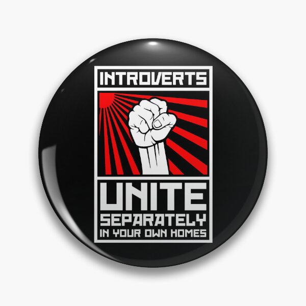 Item preview, Introverts Unite - Separately designed and sold by Hoorahville.