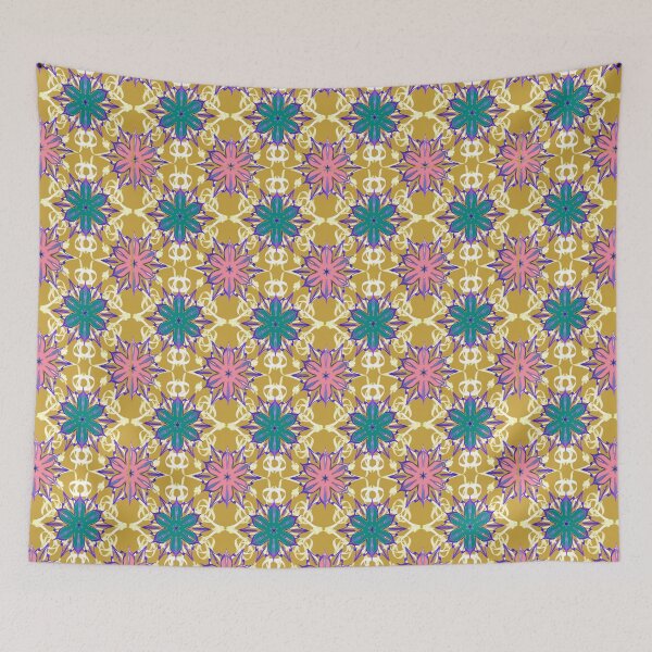 Item preview,  Cute colorful floral print designed and sold by triostarpattern.