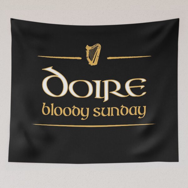 Item preview, Doire Bloody Sunday Remembrance, Derry Bloody Sunday Anniversary Shirt designed and sold by Urban-Celt.