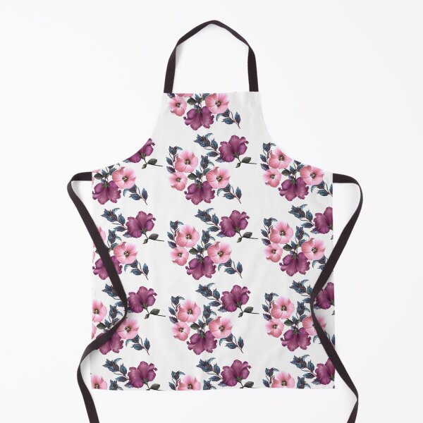 Item preview, Delta Rose white back tulips floral repeat pattern designed and sold by fradeknot.