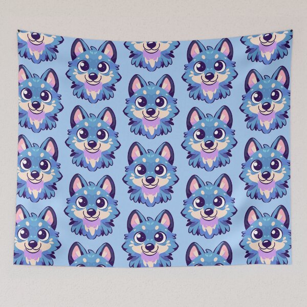 Item preview, Blue Wolfdog designed and sold by bihtti.
