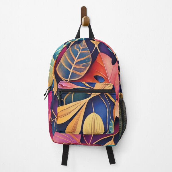 Item preview, Autumn leaves, fantastic, colorful tile, pattern designed and sold by LuckyFamily.