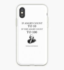 Funny Thomas Jefferson Quote iPhone Case