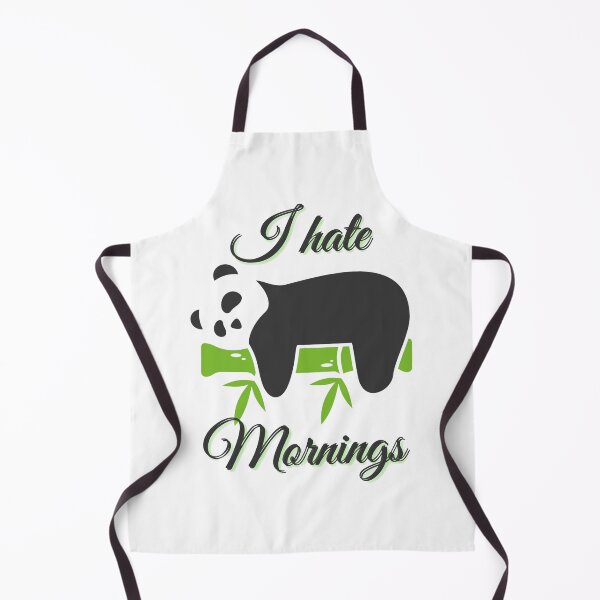 Item preview, i hate mornings sleeping panda designed and sold by zizyartclub.