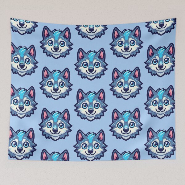 Item preview, Blue Wolfdog designed and sold by bihtti.