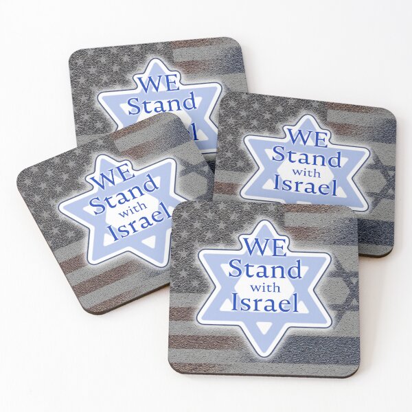 Item preview, We Stand with Isreal designed and sold by designs-by-ann.