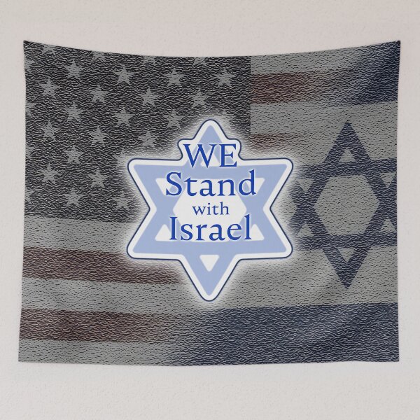 Item preview, We Stand with Isreal designed and sold by designs-by-ann.