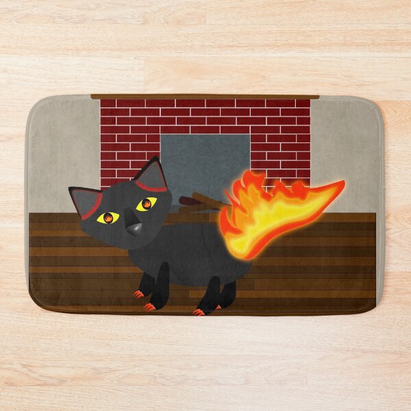 Item preview, Fire Cat designed and sold by Pixel and Paintbrush.