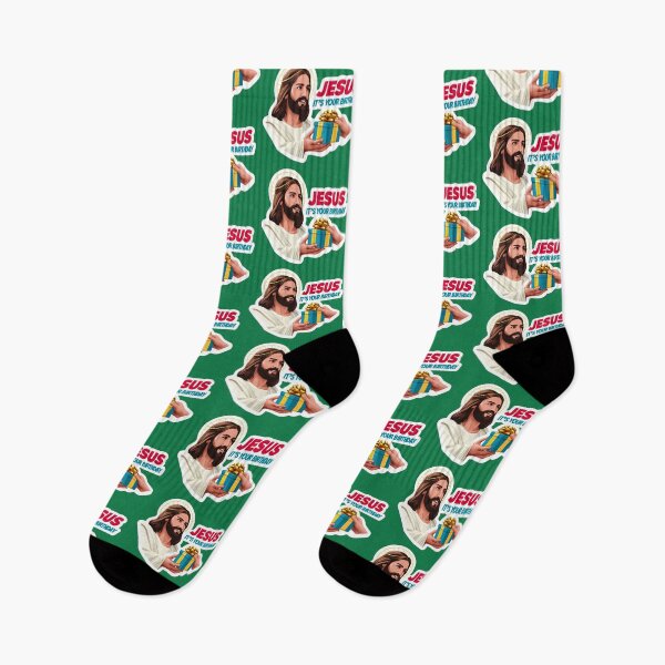Item preview, Jesus It's Your Birthday designed and sold by plushism.