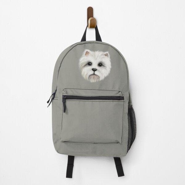 Item preview, West Highland Terrier dog acrylic painting designed and sold by Funsize-Art.