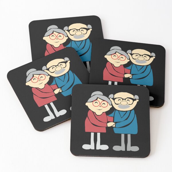 Item preview, grandma and grandpa designed and sold by FlamingProjekt.