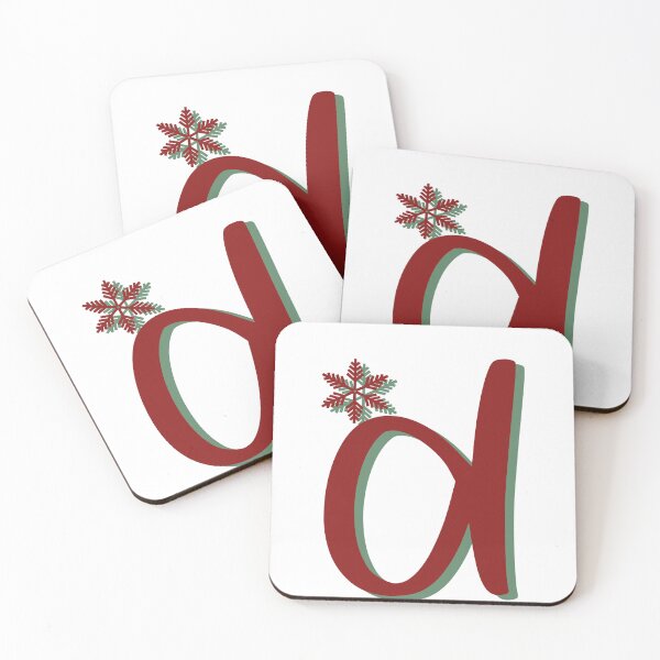 Item preview, Holiday Monogram D designed and sold by OscarAndOphelia.
