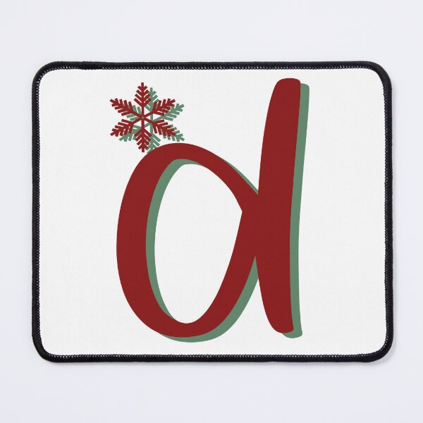 Item preview, Holiday Monogram D designed and sold by OscarAndOphelia.