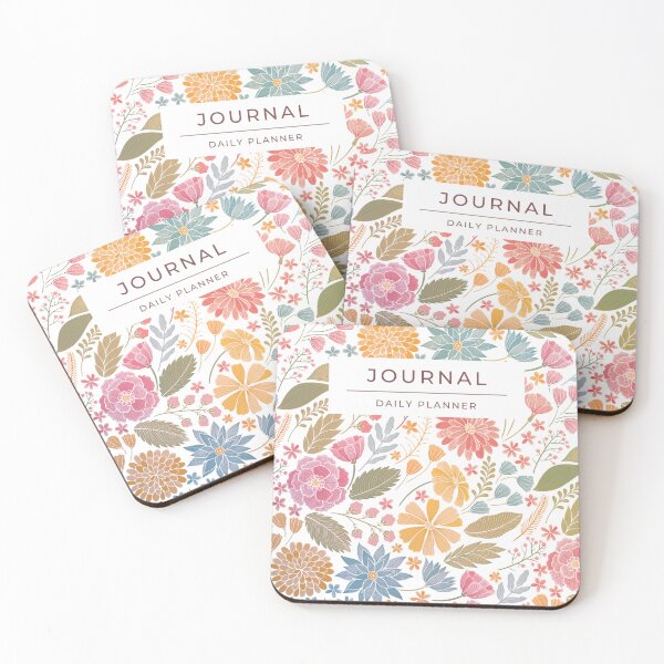 Item preview, Floral Journal designed and sold by Panicked Pixie.