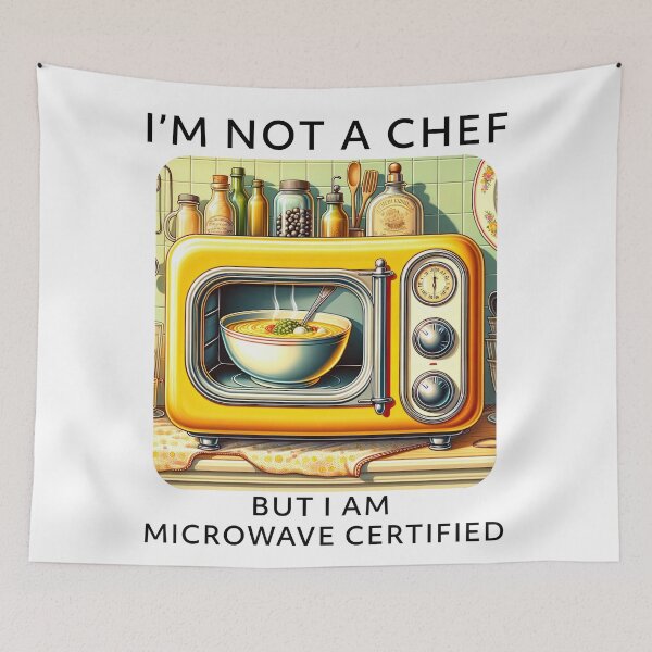 Item preview, I'm Not a Chef, But I Am Microwave Certified designed and sold by RyanBelandres.