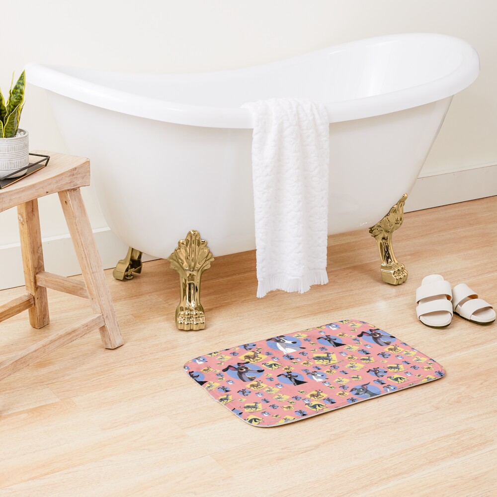 Item preview, Bath Mat designed and sold by IdlePython.