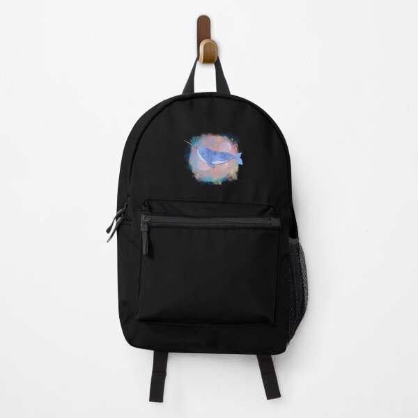 Item preview, Cute Narwhal Whale Watercolor Illustration designed and sold by kuremureDesign.