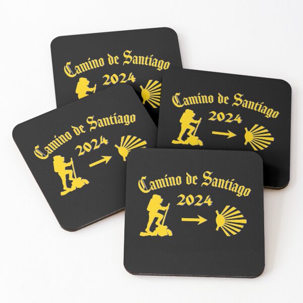 Item preview, Camino de Santiago 2024 Male Pilgrim Yellow Arrow Scallop Shell Way of Saint James designed and sold by Brasilia.