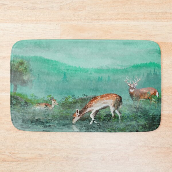 Item preview, Deer by the Blue Mountains designed and sold by TheArtViking.