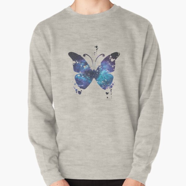 grey butterfly sweatshirt