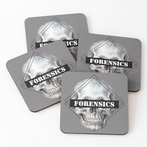 Item preview, Forensic Skull Sticker designed and sold by SceneOfTheCrime.