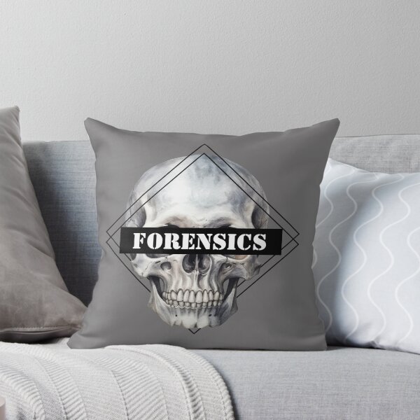 Item preview, Forensic Skull Sticker designed and sold by SceneOfTheCrime.