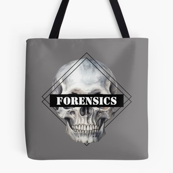 Item preview, Forensic Skull Sticker designed and sold by SceneOfTheCrime.