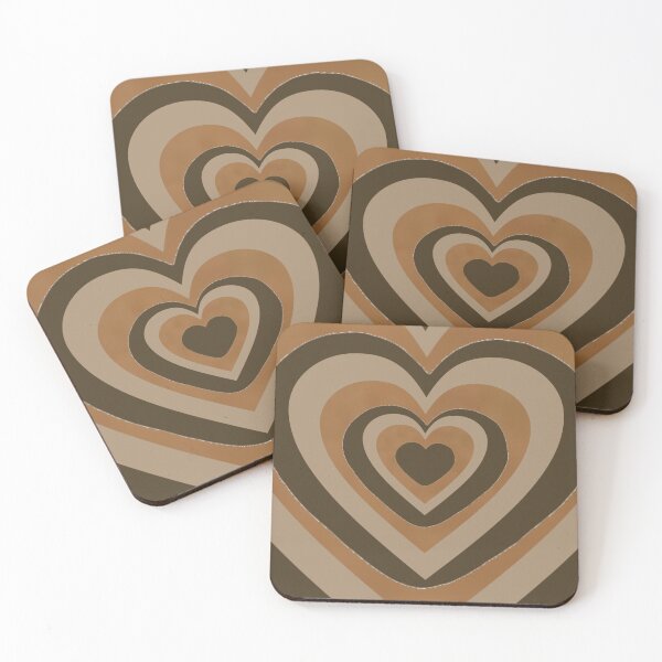 Item preview, Brown hearts phone case  designed and sold by itsLucy4114.
