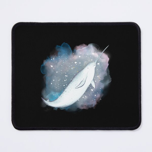 Item preview, Narwhal Watercolor Style Illustration designed and sold by kuremureDesign.