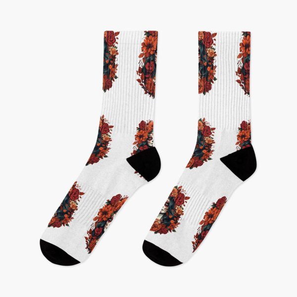 Artikelvorschau, Herbstliche florale Sugar Skull Damen entworfen und verkauft von ArtFromBeyond.