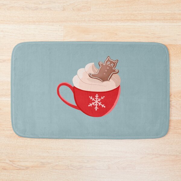 Item preview, Hot Chocolate and Gingerbread Kitty designed and sold by KilkennyCat Art.