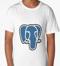 Postgresql logo Long T-Shirt